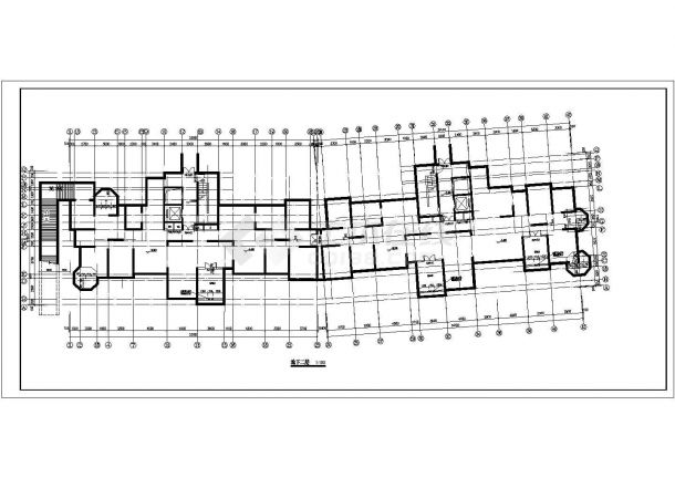 某33层剪力墙住宅建筑结构设计图-图一