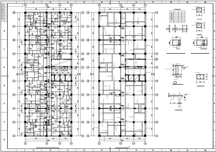 某29层框架剪力墙大厦结构设计图_图1