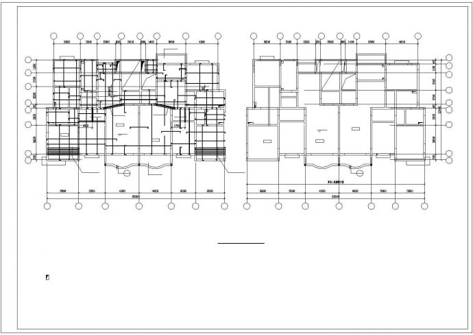 某底框剪力墙小高层住宅楼结构设计图（11层）_图1