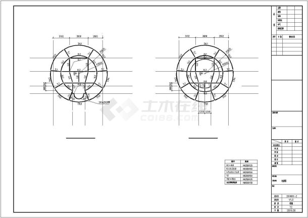 30米高电视发射塔结构施工图（轻钢结构）-图二