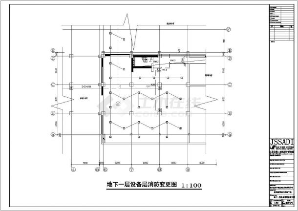 【徐州】宣武商贸城地下室电气设计图-图二