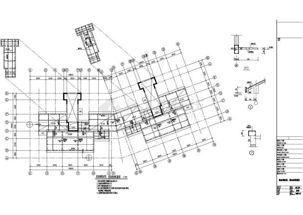 十二层剪力墙结构住宅楼结构设计图-图二
