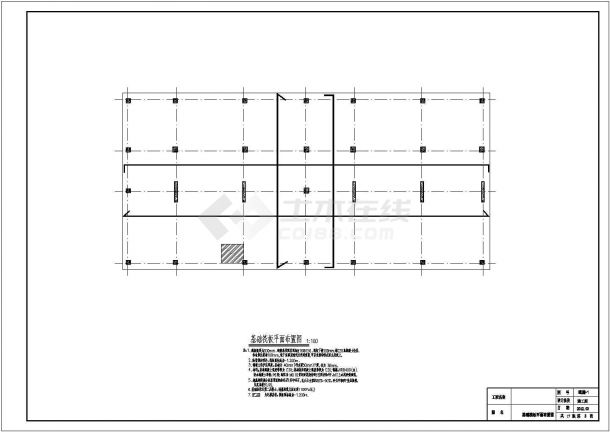 【山东】私人框架结构别墅结构施工图（7度抗震）-图一