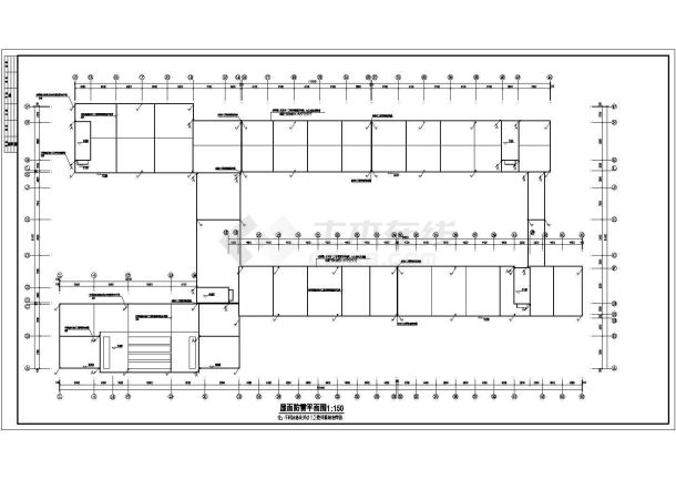 福建某5366.75平方米中学五层教学楼电气施工图纸（三级负荷）-图二