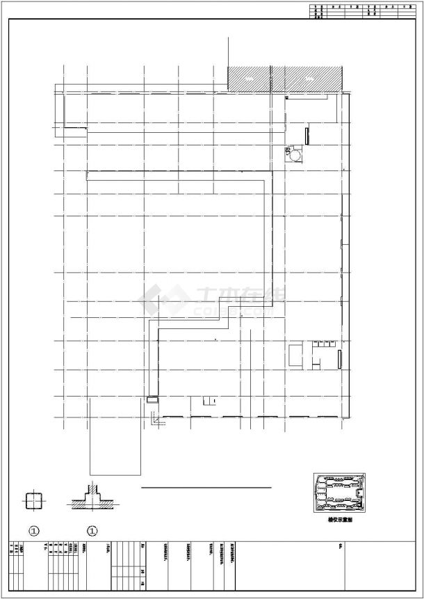 福建某2层框架结构幼儿园建筑结构设计图-图一