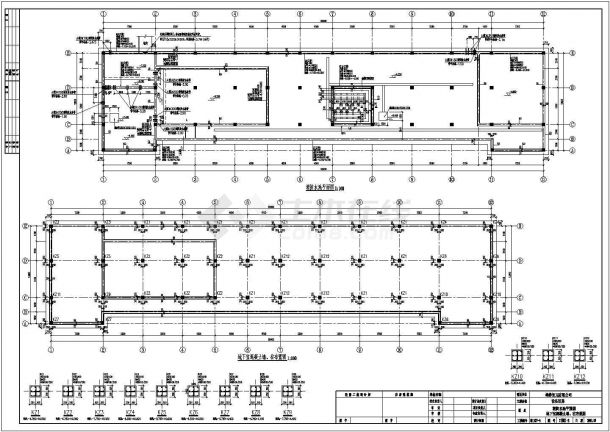 某独立基础框架结构小区设备用房结构施工图（7度抗震）-图二