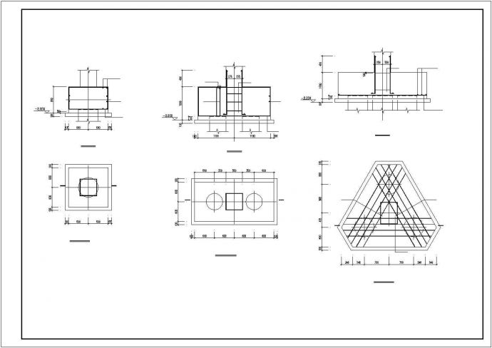 5层框架结构住宅结构设计施工图_图1