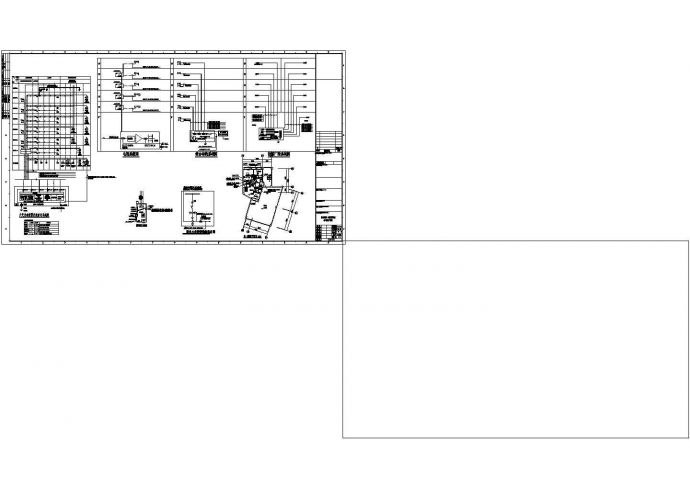 四川某11908平方米中学学校综合楼电气施工全套图纸_图1