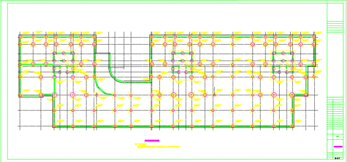 某大底盘框剪结构地下室施工图（筏形基础）_图1