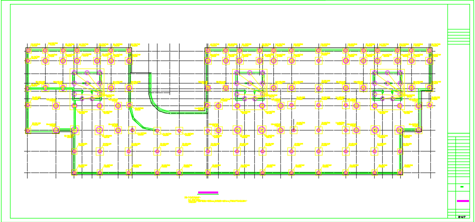 某大底盘框剪结构地下室施工图（筏形基础）