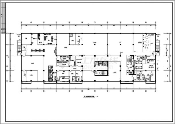 某十九层综合楼空调防排烟系统设计施工图-图一