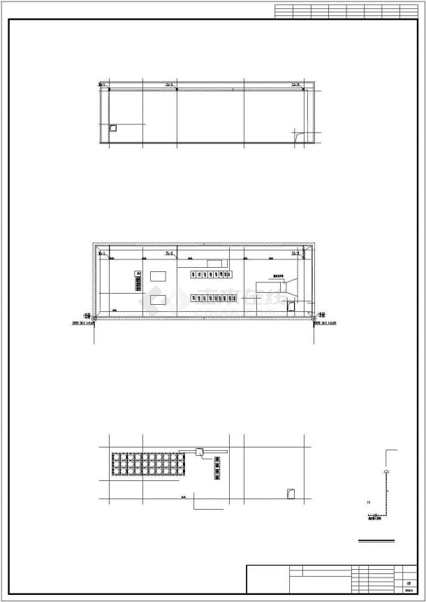 [东莞]某6114平方米三层中学给排水施工图（食堂+设备房）-图一