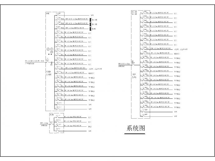[广东]某公司两层办公楼电气图纸_图1