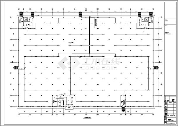【山东】二层制药车间厂房全套电气设计施工图纸-图一