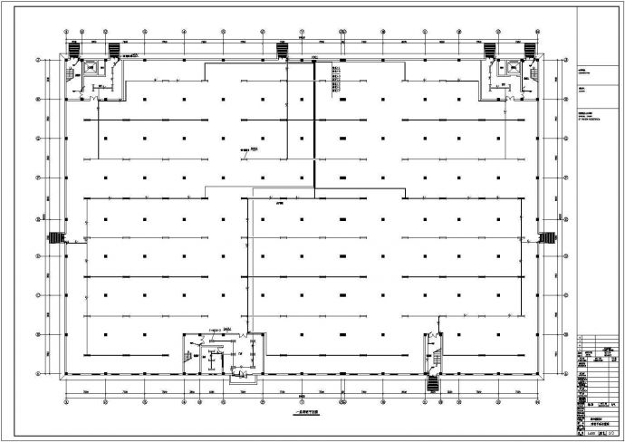 【山东】二层制药车间厂房全套电气设计施工图纸_图1