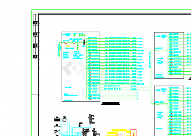  [Kunshan] Electrical construction drawing of the second floor community service center office building - Figure 1