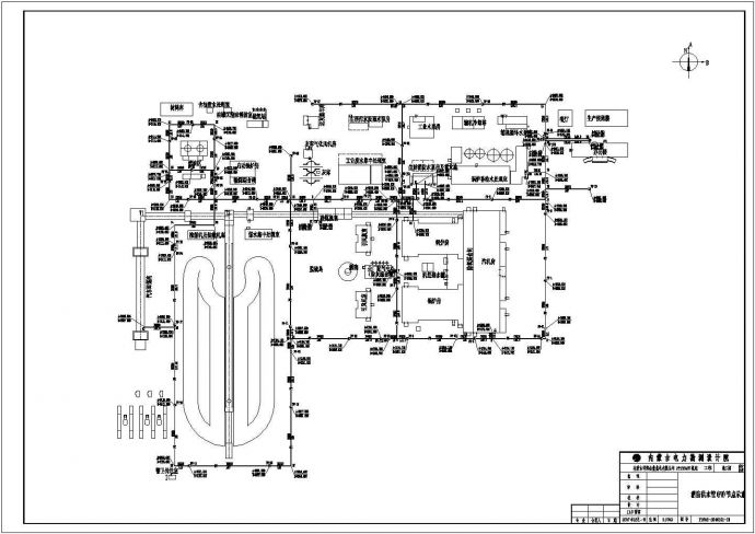 某热电厂消防管道给排水设计施工图_图1
