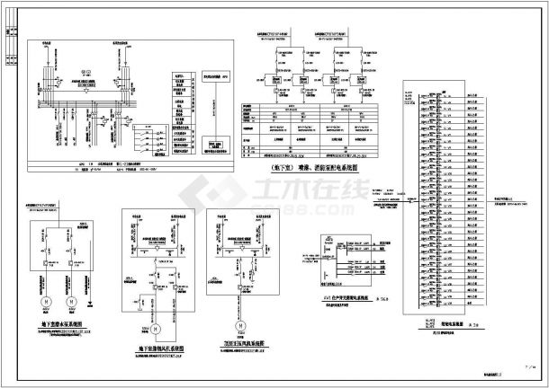 【四川】12000㎡十五层电梯公寓电气施工图纸-图一