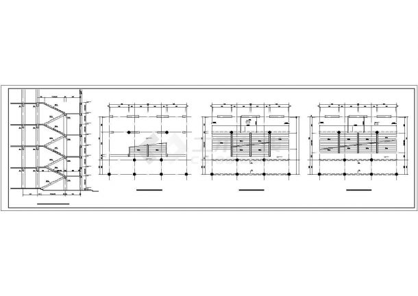 某六层砖混结构教学楼施工图（6度抗震）-图二