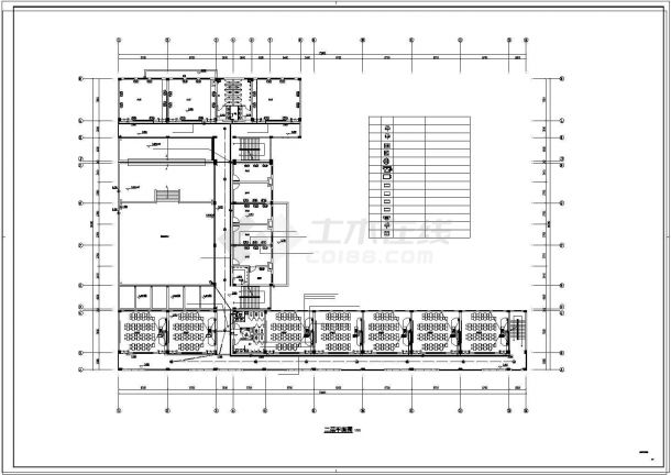 [浙江]4883.58㎡小学三层教学楼拆建工程强弱电设计施工图纸-图二