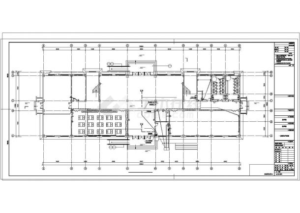 [威海]5642.9㎡五层学校教学楼电气施工图纸-图二