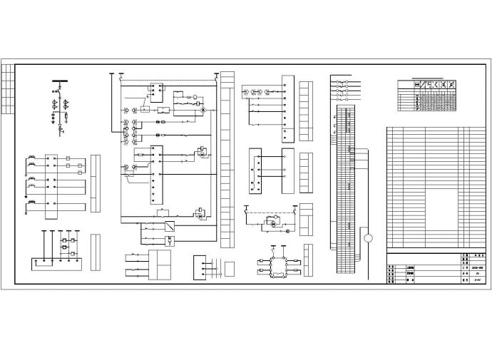 某污水处理厂10kV/0.4kV变电站电气图纸_图1