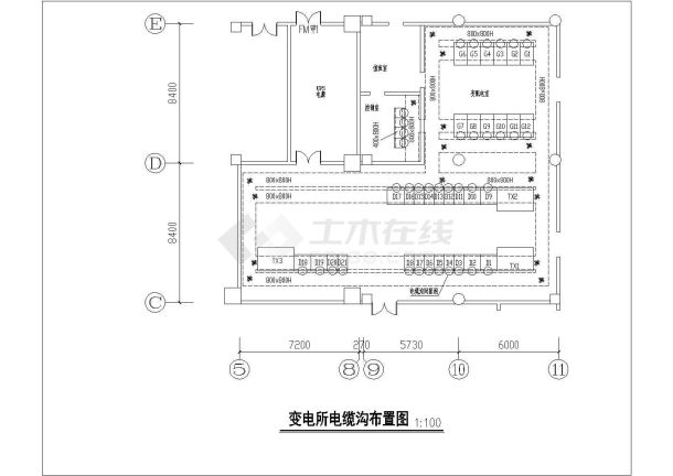 【济南】38959.05㎡某调度中心办公楼全套电气施工图-图一