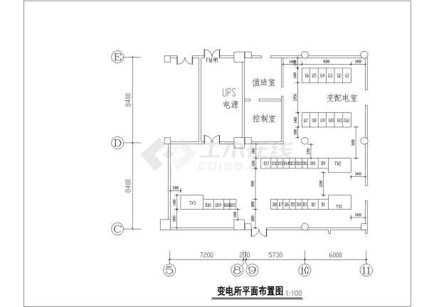 【济南】38959.05㎡某调度中心办公楼全套电气施工图-图二