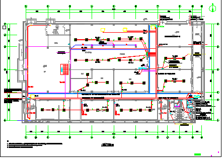 [江苏]某6924.76平方米大学附属学校图文综合楼室内装修电气施工图（甲级院设计）-图一