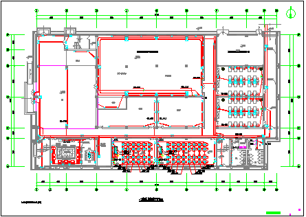[江苏]某6924.76平方米大学附属学校图文综合楼室内装修电气施工图（甲级院设计）-图二