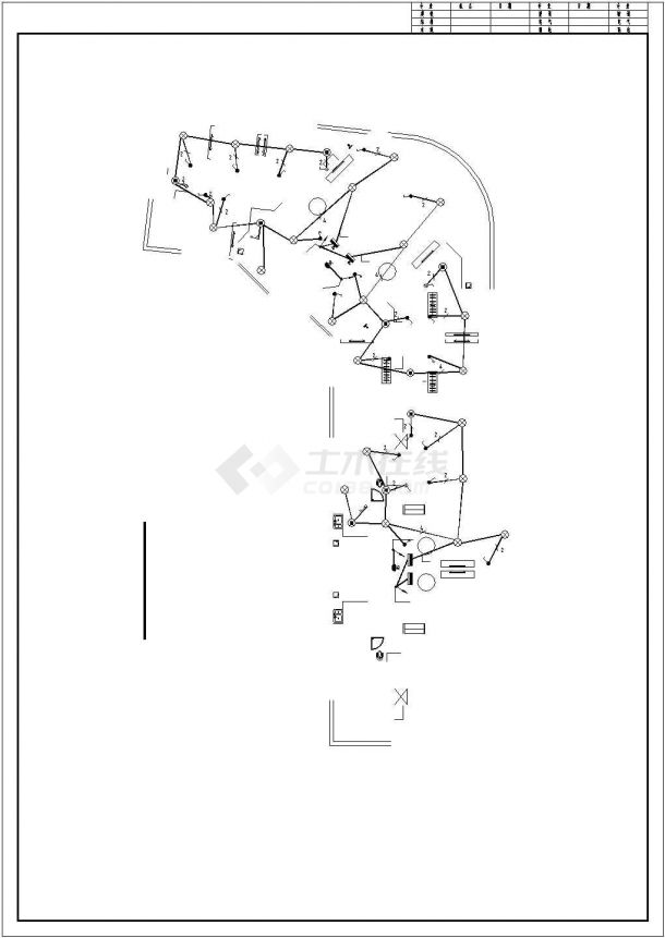 【贵州】3293.82㎡七层底商住宅楼电气施工图纸-图二