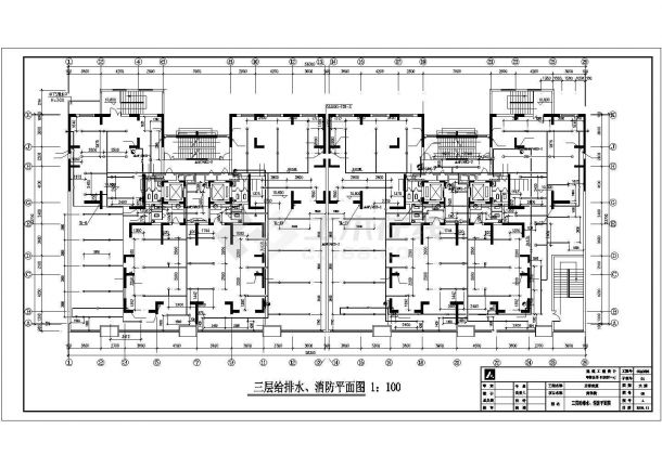 青海省某32920.13平方米商住楼给排水图纸-图二