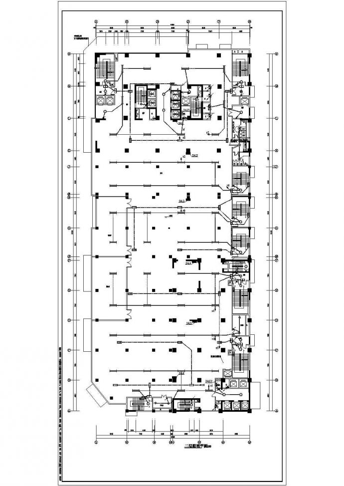 [河南]某45145平方米商业广场商住楼电气全套施工图（甲级院设计）_图1