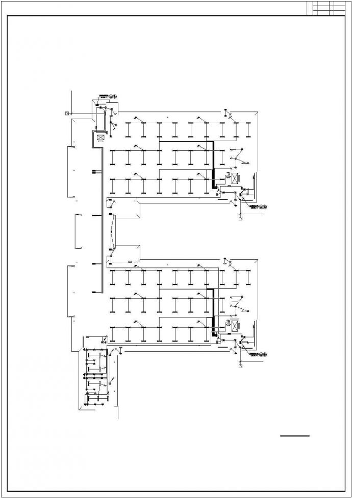 [安徽]某1万平厂房电气全套施工图（甲级院设计）_图1