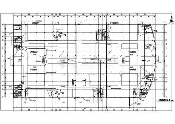 [湖北]某四层家具城电气施工图（三级负荷）-图二
