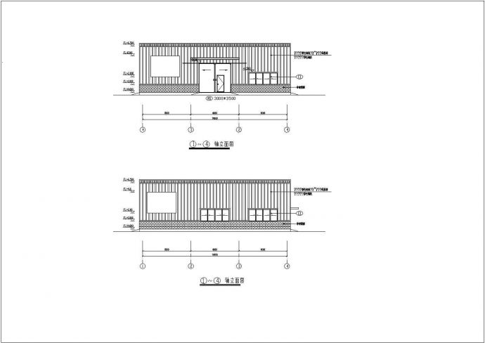 某地单层轻型钢结构厂房结构设计施工图_图1