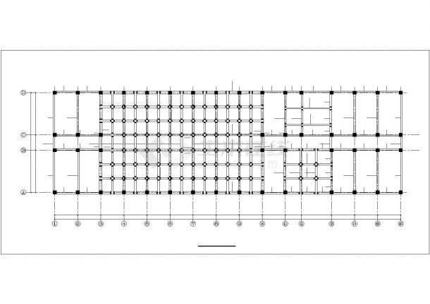 某五层砖混结构住宅楼建筑结构毕业设计方案图（高16.5米）-图二