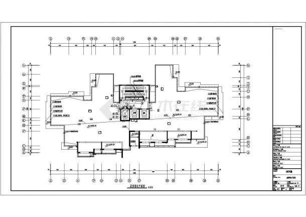【天津】某三十二层框剪结构住宅楼全套电气施工图-图一