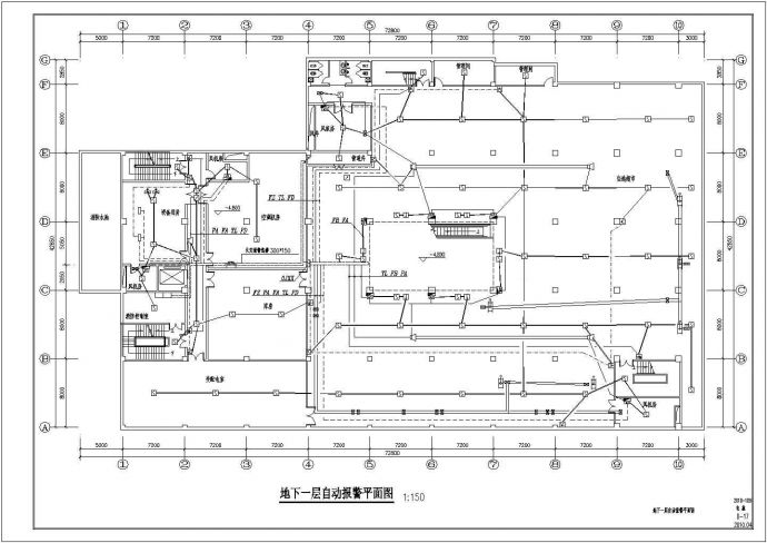 14135㎡某八层框架结构商厦全套电气设计施工图_图1