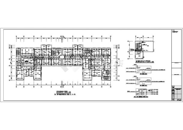 五层办公综合楼电气设计施工图纸-图二