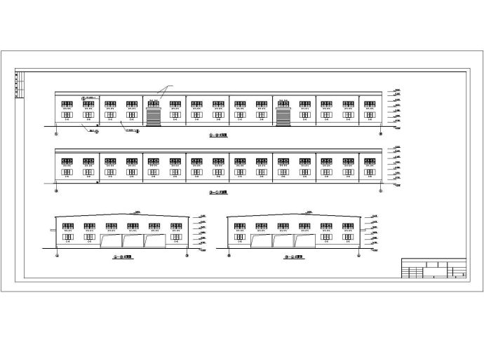 某36米跨厂房工程建筑结构设计图_图1