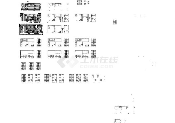 【沈阳】17000㎡某大型商业与办公综合楼全套电气施工图纸-图二