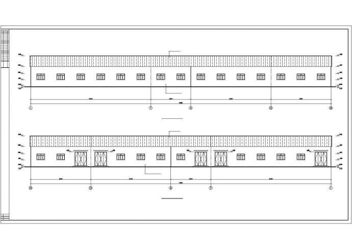 某18米排架结构厂房建筑和结构图_图1