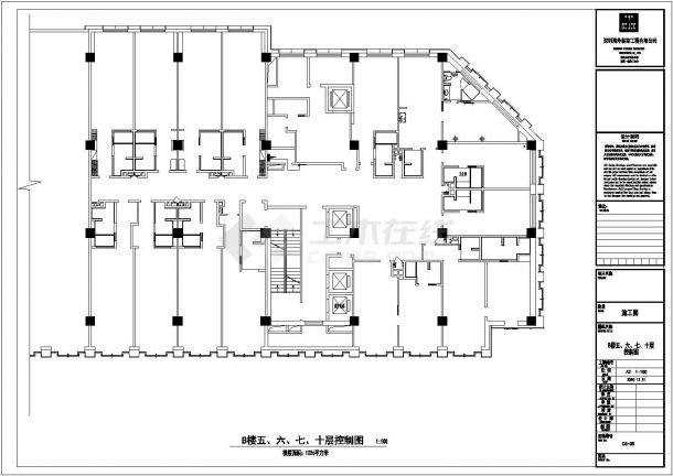 【北京】33000㎡大型酒店全套电气施工图纸-图一