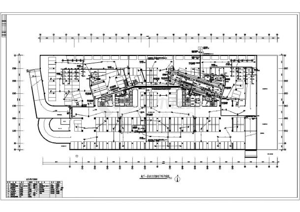 一类高层（26F）办公楼电气设计施工图-图二