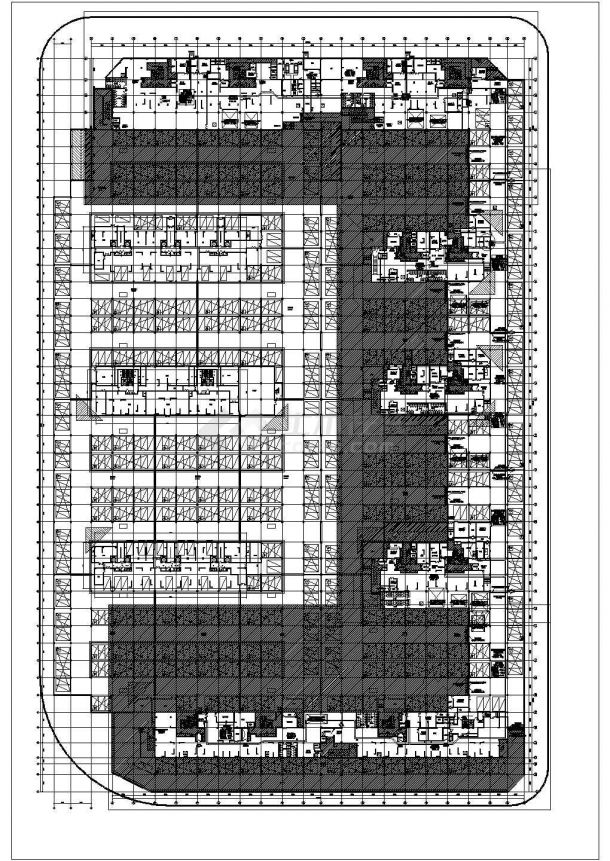 [浙江]某20万平高层住宅及配套物业商铺电气设计施工图纸-图一