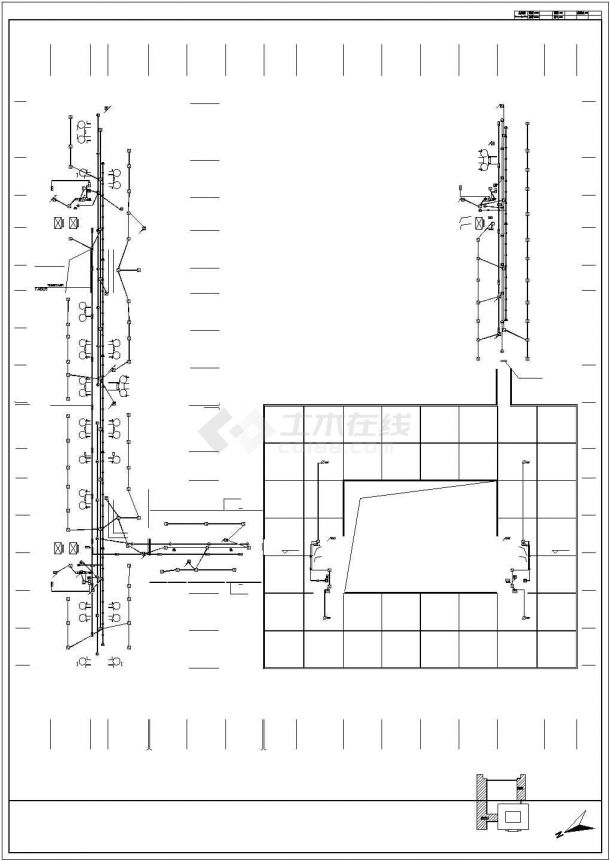 【贵州】25800㎡康复中心六层综合楼全套电气设计施工图纸-图一