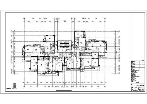 三十二层住宅楼给排水施工图纸（中水系统）-图二