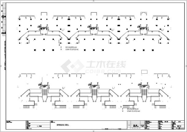 【宁夏】3412㎡四层住宅建筑群电气设计施工图纸-图二