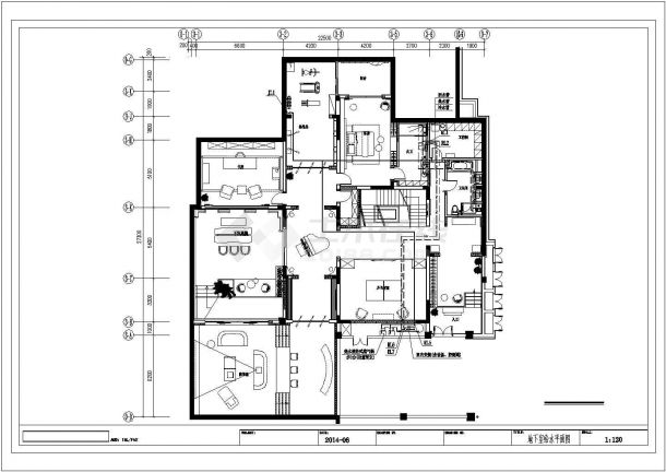 [天津]二层别墅给排水施工图（含地下室）-图二